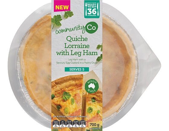 Community Co Quiche Lorraine 700g