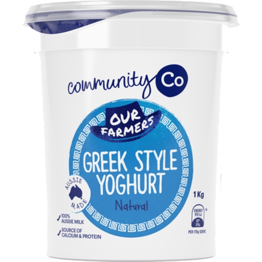 Community Co Yoghurt Greek Style 1kg