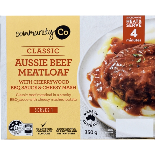 Community Co Aussie Beef Meatloaf 350g