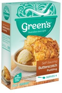 Green's Self Saucing Sponge Pudding Mix Butterscotch 260g