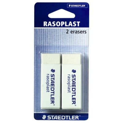 Staedtler Rasoplast Erasers 2 Pack