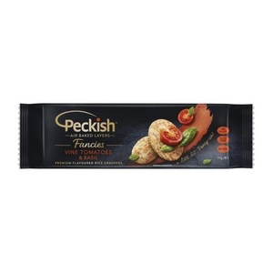 Peckish Fancies Vine Ripened Tomatoes & Basil 90g