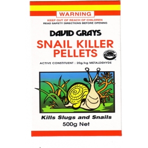 David Grays Snail Killer Pellets 500g