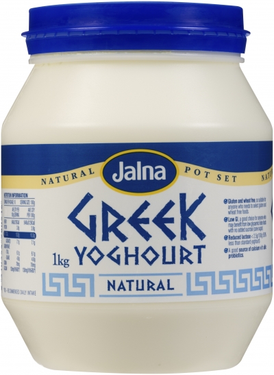 Jalna Greek Style Yoghurt 1kg