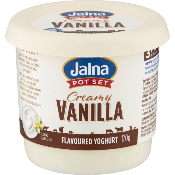 Jalna Vanilla Yoghurt 170g