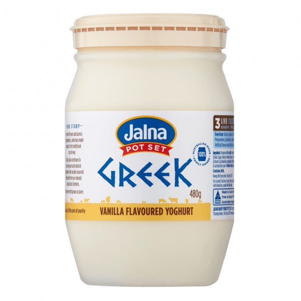 Jalna Greek Vanilla Yoghurt 480g