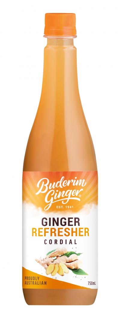 Buderim Ginger Refresher Cordial 750ml