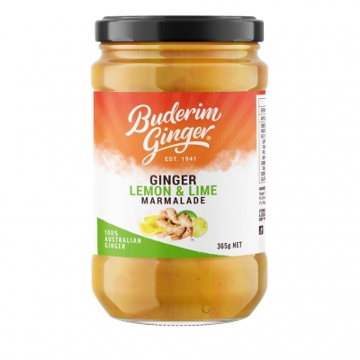 Buderim Marmalade Ginger Lemon & Lime 365g