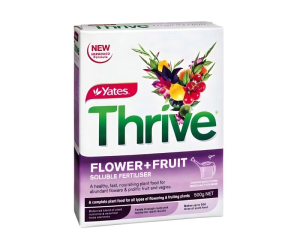 Yates Thrive Soluble Flower & Fruit Plant Food 500g