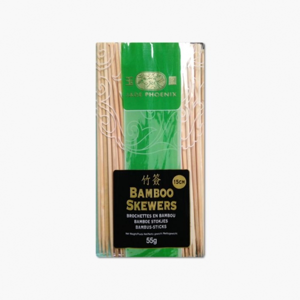Jade Phoenix Bamboo Skewers 15cm 