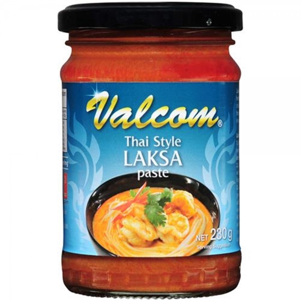 Valcom Thai Style Laksa Curry Paste 230g