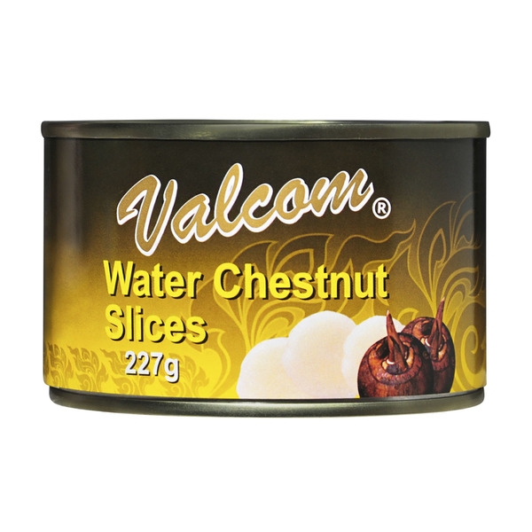 Valcom Water Chestnut Slices 227g