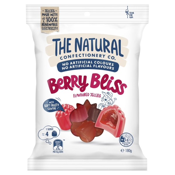 The Natural Confectionery Co Berry Bliss 180g