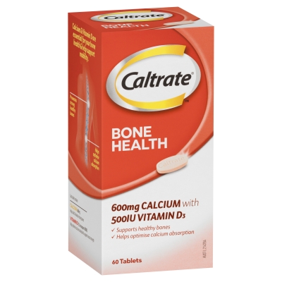 Caltrate Bone Health Calcium + Vitamin D 60 Pack