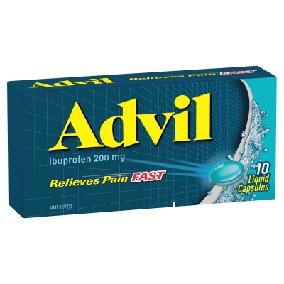Advil Liquid Capsules 10 Pack