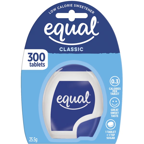 Equal Sweetener Tablets 300 Pack 25g