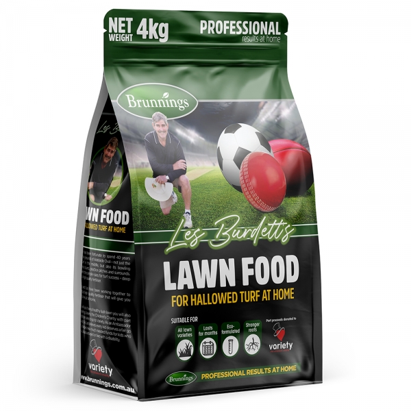 Brunnings Les Burdett's Lawn Food 4kg