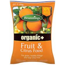 Brunnings Organic Fertilizer Fruit & Citrus Food 2.5kg
