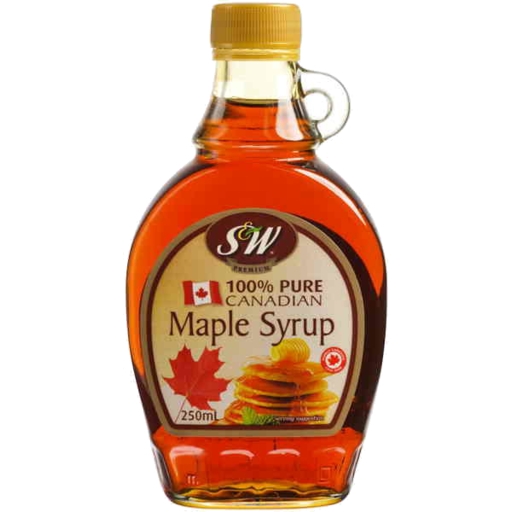 S&W Pure Maple Syrup 250ml