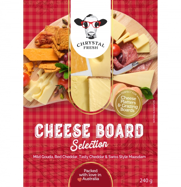 Chrystal Fresh Cheese Board Selection 240g