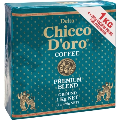 Delta Coffee Ground Premium 4 x 250g