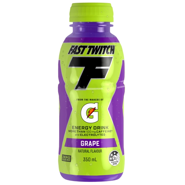 Gatorade Fast Twitch Energy Drink Grape 350ml