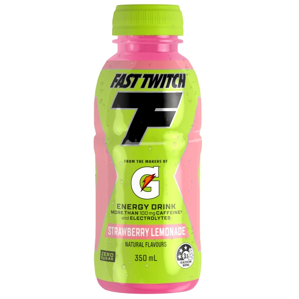 Gatorade Fast Twitch Energy Drink Strawberry Lemonade 350ml
