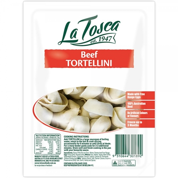 La Tosca Beef Tortellini 500g