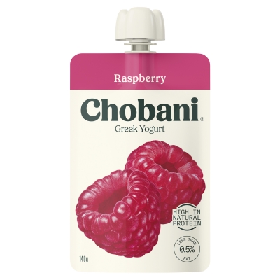 Chobani Yoghurt Pouch Raspberry 140g