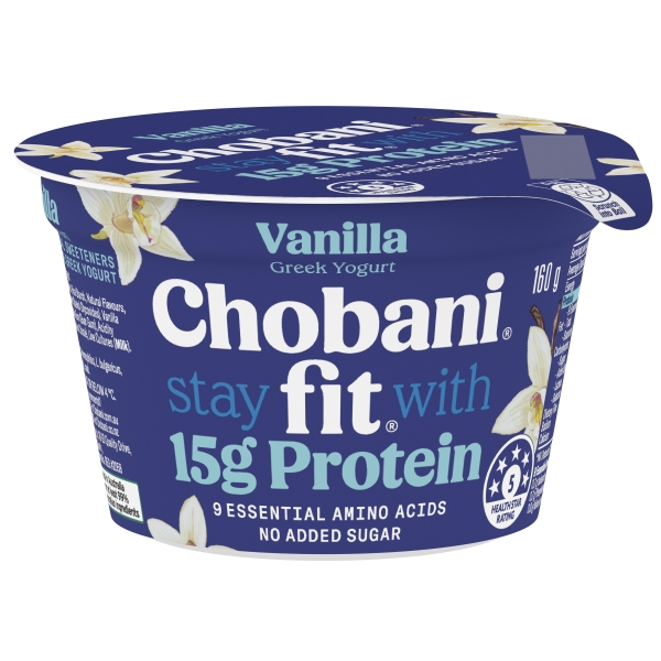 Chobani Fit Protein Yoghurt Vanilla 160g