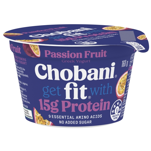 Chobani Fit Protein Yogurt Passion Fruit 160g