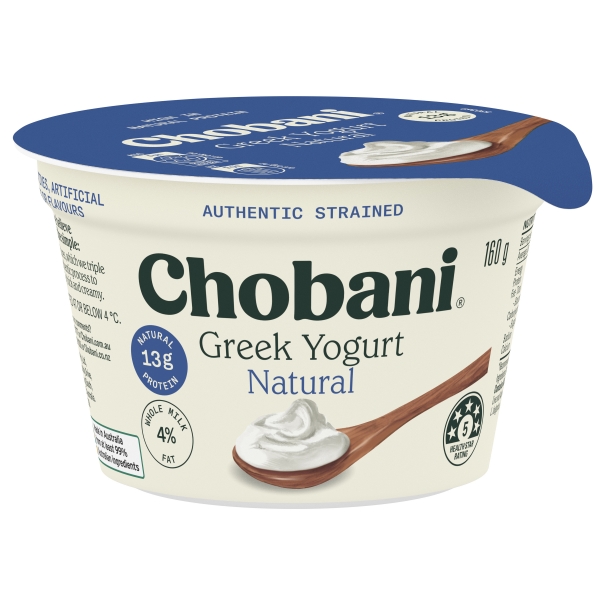 Chobani Greek Yogurt Natural 160g