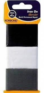 Korbond Iron On Mender 3 Pack