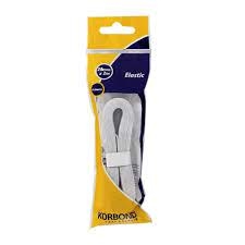 Korbond Polyester Elastic 20mm X 2m White
