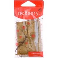 Redberry Small Hairpins Blond 72 Pack