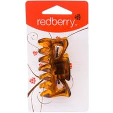 Redberry Claw Clip Small Black & Tortoiseshell 