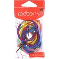 Redberry Pony Tail Large Coloured 24 Pack