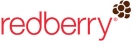 Redberry Toothbrush Holder White Clear