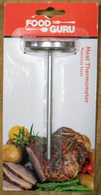 Food Guru Stainless Steel Meat Thermometer