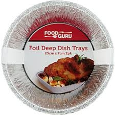 Food Guru Foil Tray DeepDish 2 Pack