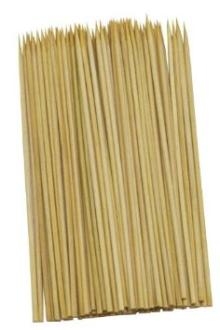 Food Guru Bamboo Skewers 10cm 350 Pack
