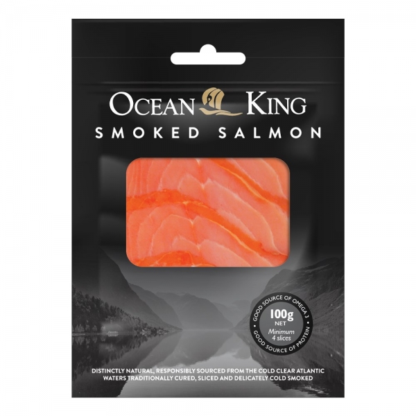 Ocean King Smoked Salmon 100g