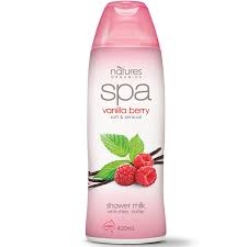 Natures Organics Body Wash Vanilla Berry With Shea Butter 400ml