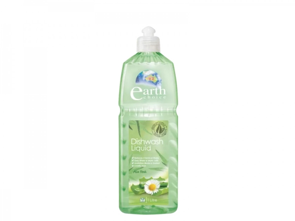 Earth Choice Dishwashing Liquid Aloe Fresh 1lt