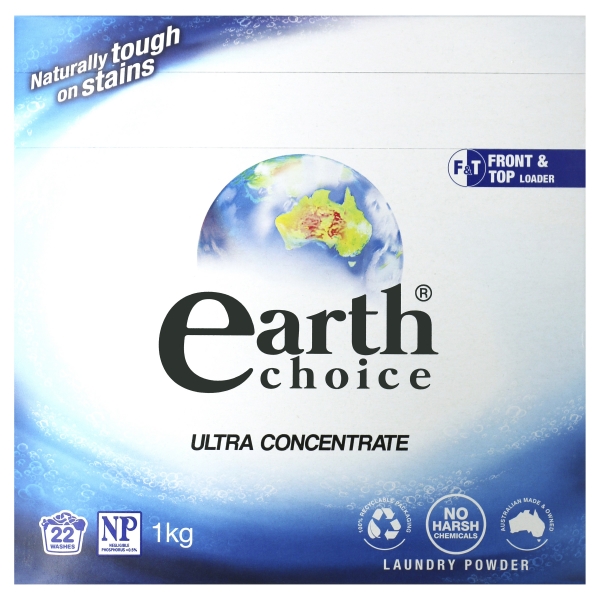 Earth Choice Laundry Powder Ultra Concentrate 1kg