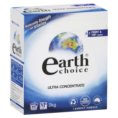 Earth Choice Laundry Powder Ultra Concentrate 2kg