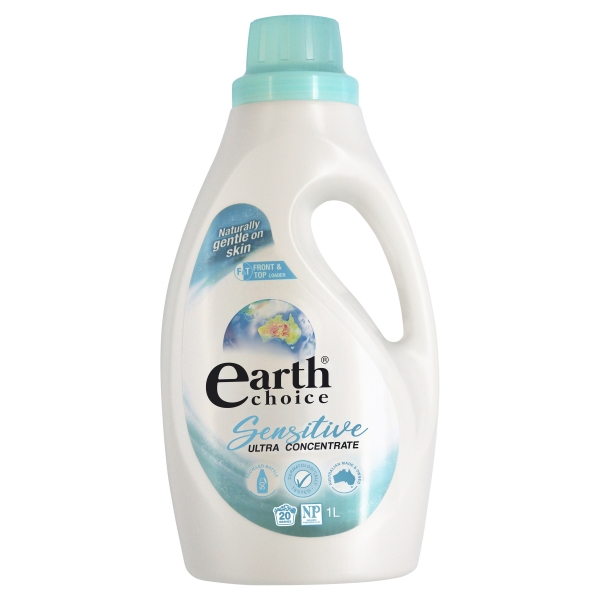 Earth Choice Laundry Liquid Ultra Concentrate Sensitive 1lt