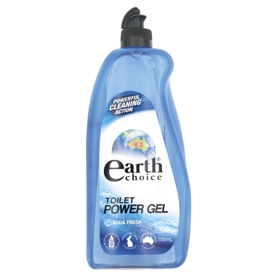 Earth Choice Toilet Cleaner Power Gel Aqua 750ml