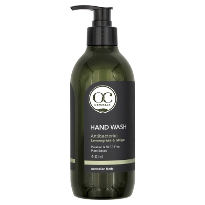 OC Naturals Antibacterial Hand Wash Lemongrass & Ginger 400ml