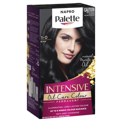 Napro Palette Intensive Permanent Hair Colour Black #1.0